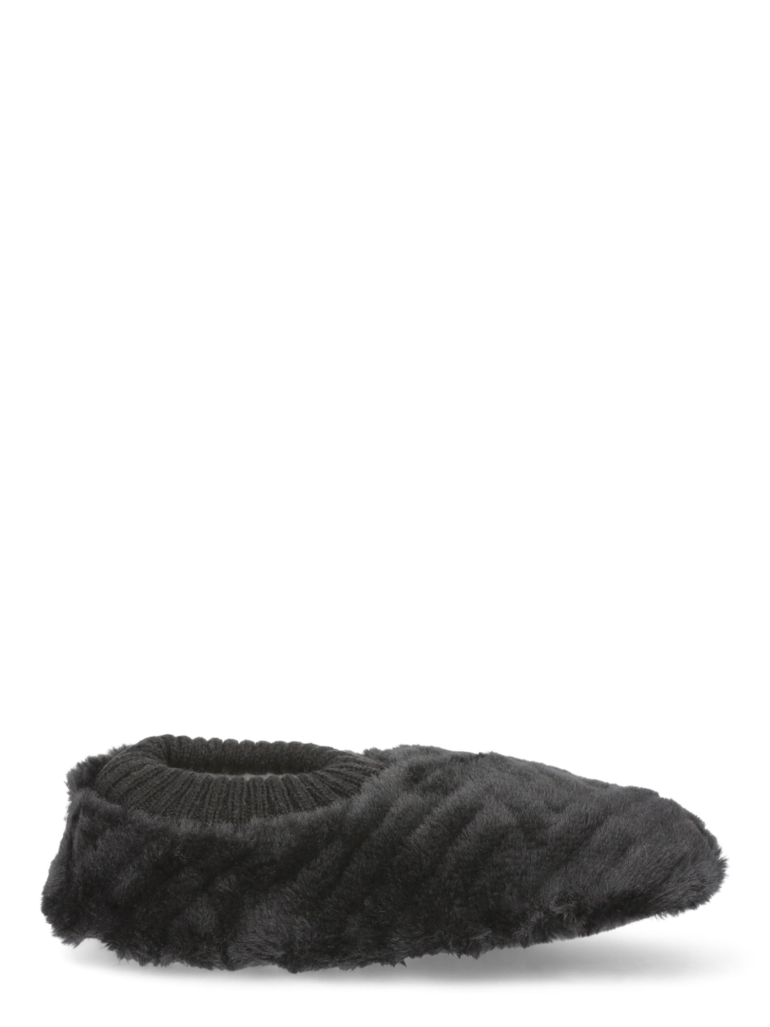 Fuzzy Babba Women's Textured Faux Fur Slipper Socks, 1-Pack, One Size
