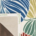thumbnail image 5 of Waverly Sun N' Shade Indoor/Outdoor Modern Botanical Multicolor 5'3" x 7'5" Area Rug, Easy Clean, Eco-Friendly, Bed Room, Living Room, Dining Room, Hallway, ()5' x 8'), 5 of 9
