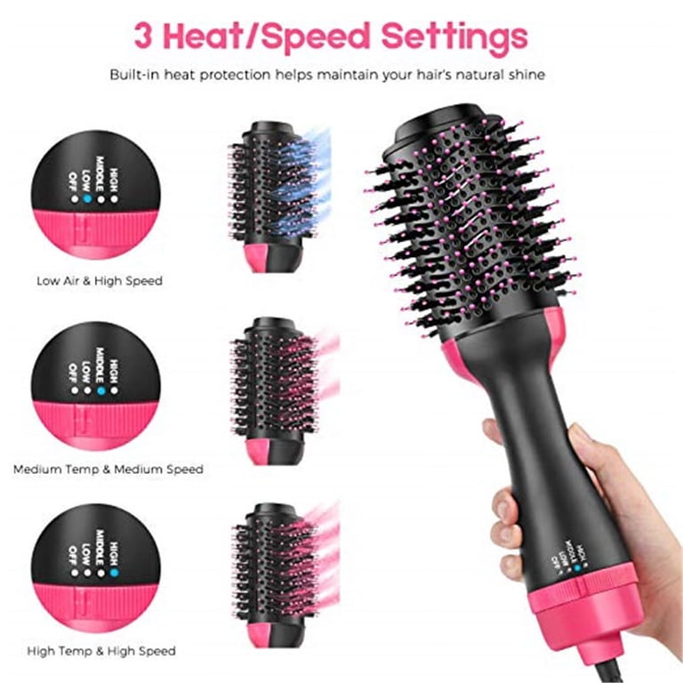 3 IN 1 Hot Air Brush One Step Hair Dryer and Styler  display picture 3