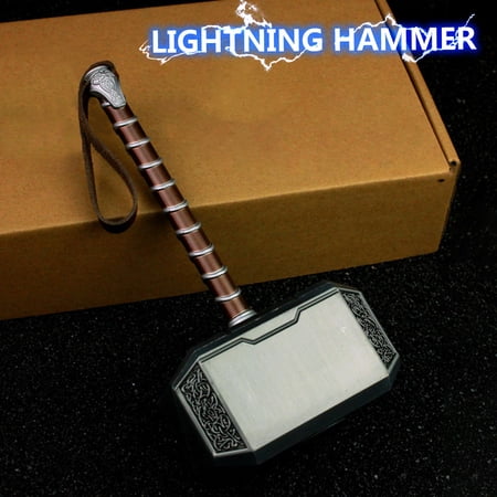 ABOOFAN Plastic Halloween Hammer - 17.6" Prank Prop, Coffee Color, Safe For Parties & Haunted Houses