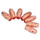 thumbnail image 4 of Cuerpo de mandril TIG de 20 piezas para consumibles de soplete de soldadura PTA 13N24 13N 796F WP‑9F 2,4 mm, 4 of 9