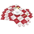 thumbnail image 2 of LNWH Delicious Food Red Pattern Placemats, 4 PCS Heat Resistant Washable PVC Table Mats, 18"x12", 2 of 6
