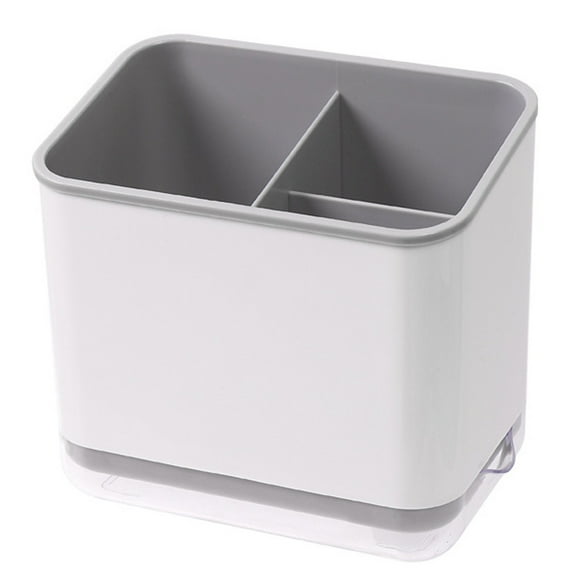 Cutlery Utensil Silverware Drying Rack Basket Holder with Hooks - Flatware Storage for Kitchen Dish Drainer Dish Drying Rack