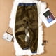 thumbnail image 5 of Pantalones vaqueros de invierno para mujer, gruesos, cálidos, Vintage, cintura elástica, pierna ancha, sueltos, informales, pantalones vaqueros Harem, 5 of 5