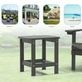 thumbnail image 5 of CHYVARY Outdoor Side Table, Adirondack Coffee Table Made of All-Weather Poly Lumber for Patio, Beach, Garden and Deck,Gray, 5 of 6