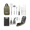 thumbnail image 4 of Camping Cooking Utensils Set, Stainless Steel Grill Tools, Camping BBQ Cookware Gear And Equipment For Travel Tenting RV Van Picnic Portable Kitchen Essentials Accessories,23949508, 4 of 6