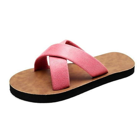 

Women Summer Slipper Indoor Outdoor Flip-flop Beach Shoes Fashion Casual Slipper