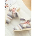 thumbnail image 5 of Ladies Slippers Womens Fairisle Ankle Knitted Winter Warm Plush Boots Booties, 5 of 7