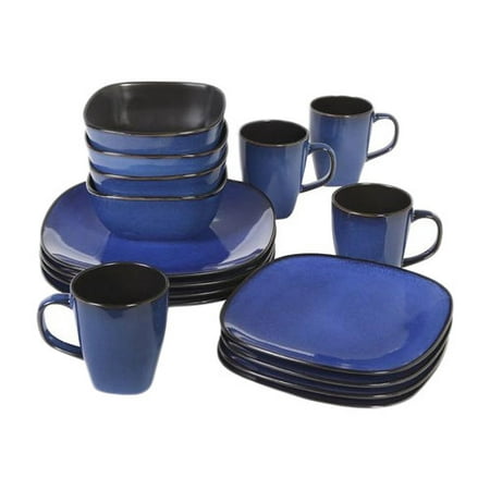 Blue dinnerware set