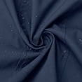 thumbnail image 3 of HappyYEE Women's Rain Coat with Drawstring Waist Plaid Lined Hooded Windbreaker Lightweight Waterproof Rain Jacket with Pockets L, 3 of 9