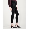 thumbnail image 2 of Maison Jules Womens Flocked Casual Trouser Pants, 2 of 4