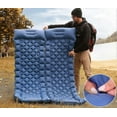 thumbnail image 4 of (Navy blue)Ultralight Foot Press Inflatable With Built-in Pump, Waterproof Mattress, 4 of 5