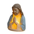 thumbnail image 4 of Lámpara decorativa de resina con forma de figura rezando y luz de noche navideña Figura de Jesús, 4 of 9