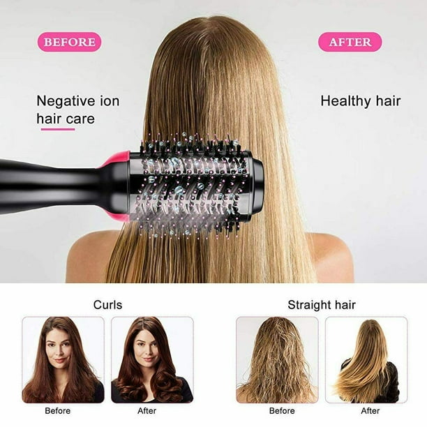Hot air cheap brush curls