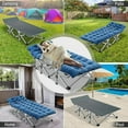 thumbnail image 5 of FICISOG Oversized XXL Folding Sleeping Cots for Adults, 900lb Loading Double-Layer 1200D, Heavy Duty Guest Bed W/Mattress & Carrying Bag, 5 of 9