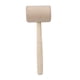 thumbnail image 2 of Martillo de mazo madera maciza de de 225mm, martillo de carpintería , resistencia a , martillo de mazo duradero, martillo de, 2 of 9