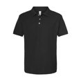 thumbnail image 5 of Tultex Men’s Sport Pique Polo Shirt, Short Sleeve, 50/50 Cotton-Polyester, Black, 1-Pack, S-2XL, 5 of 7