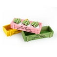 thumbnail image 3 of Rectangular Plant Pot, Wooden Plant Small Flower Pot  Plant Container, Other Small Plants Table Storage Box Office For Home Decoration, 3 of 8