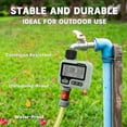 thumbnail image 5 of Water Timer Irrigation Timer Ipx5 Waterproof Manual Automatic Sprinkler With Large Lcd Display Easy Installation, 5 of 5