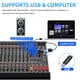 thumbnail image 4 of Mezclador de audio MIZISNR de 12 canales con 99 efectos DSP, Bluetooth, 4 of 7