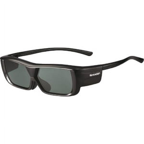 【美品】SHARP AQUOS専用 3Dメガネ AN-3DG20-B Sharp AN3DG20B - 3D glasses - active shutter - black - for AQUOS