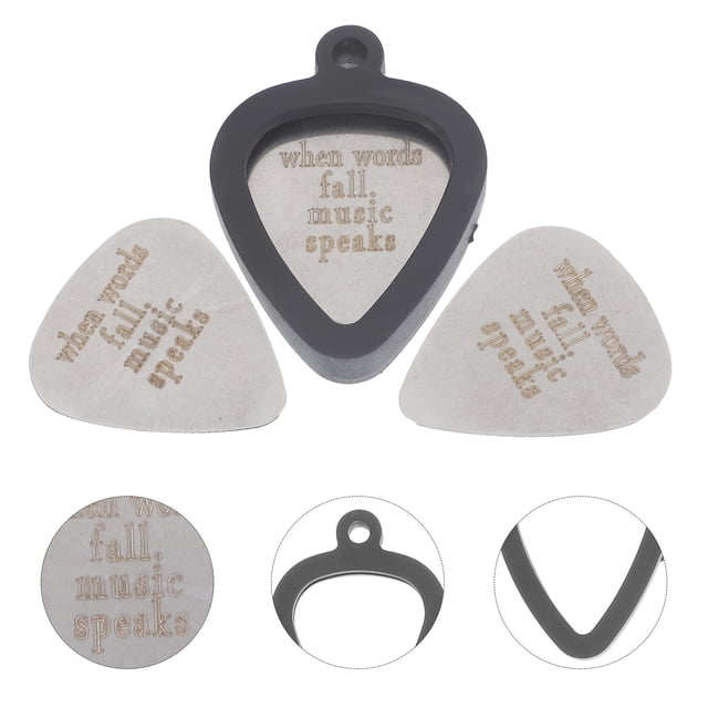 GAXIRE 3Ud Púas Para Guitarra Beige Compactas Para Uso En Guitarra Eléctrica Y Bajo