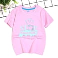 thumbnail image 2 of Cute Shirts For Girls 2024 Soft Short Sleeve Crew Neck Stop Bullying Print Pattern Solid Color Loose Fit T Shirt Tops, 2 of 5