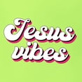 thumbnail image 6 of Wild Bobby, Jesus Vibes Inspirational/Christian Men Graphic Tee, Safety Green, 4X-Large, 6 of 6