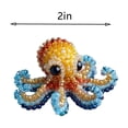 thumbnail image 2 of Bomd Octopus Bead Embroidery Kit, DIY Underwater Creature Beaded Craft Set with Instruction Guide, 3D Ocean Style Beadwork Art Supplies for Starters and Craft Enthusiasts Ornament Making, 2 of 9