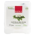 thumbnail image 2 of RADIUS Natural Unscented Silk Dental Floss 33 Yards Compostable Non-Toxic Oral Care & Designed to Help Fight Plaque Clear - Pack of 6, 2 of 11