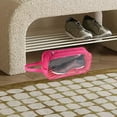 thumbnail image 6 of Transparent Oxford Cloth Shoe Storage Bag - Reusable Washable Travel Shoe Organizer for Men/Women, Durable Moving Storage Bags (Hot Pink)​, 6 of 8