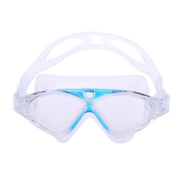 maskred Professional Universal Anti Fog Clear Adjustable Swimming Goggles Lake blue