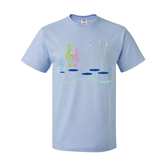 Inktastic Flute Player (treble) T-Shirt