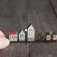 thumbnail image 3 of IFANLANDOR 5 Lights Miniature Street Light Model Railway Lamp Post Black for Landscape Designers DIY Gift Accessory, 3 of 8