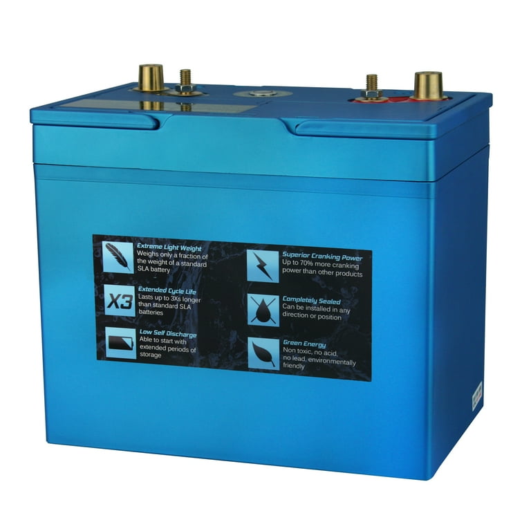 Banshee 36V Lithium Deep Cycle Marine Battery Group 34 - 3 Pack