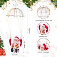 thumbnail image 2 of El paracaídas eléctrico de la música de Papá Noel cae el juguete antiguo muñeca creativa juguete para regalo de los niños JAMW Sencillez, 2 of 5