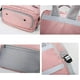 thumbnail image 5 of Mochila de viaje para mujer, bolsa de lona impermeable, mochila de senderismo, bolsa de viaje de embarque expandible, 5 of 5