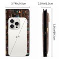 thumbnail image 4 of GAEKEAO Slim Wallet for Women RFID Blocking long Ladies Bifold Card Holder with Zipper Coin Pocket and Multiple Card Slots, 4 of 8