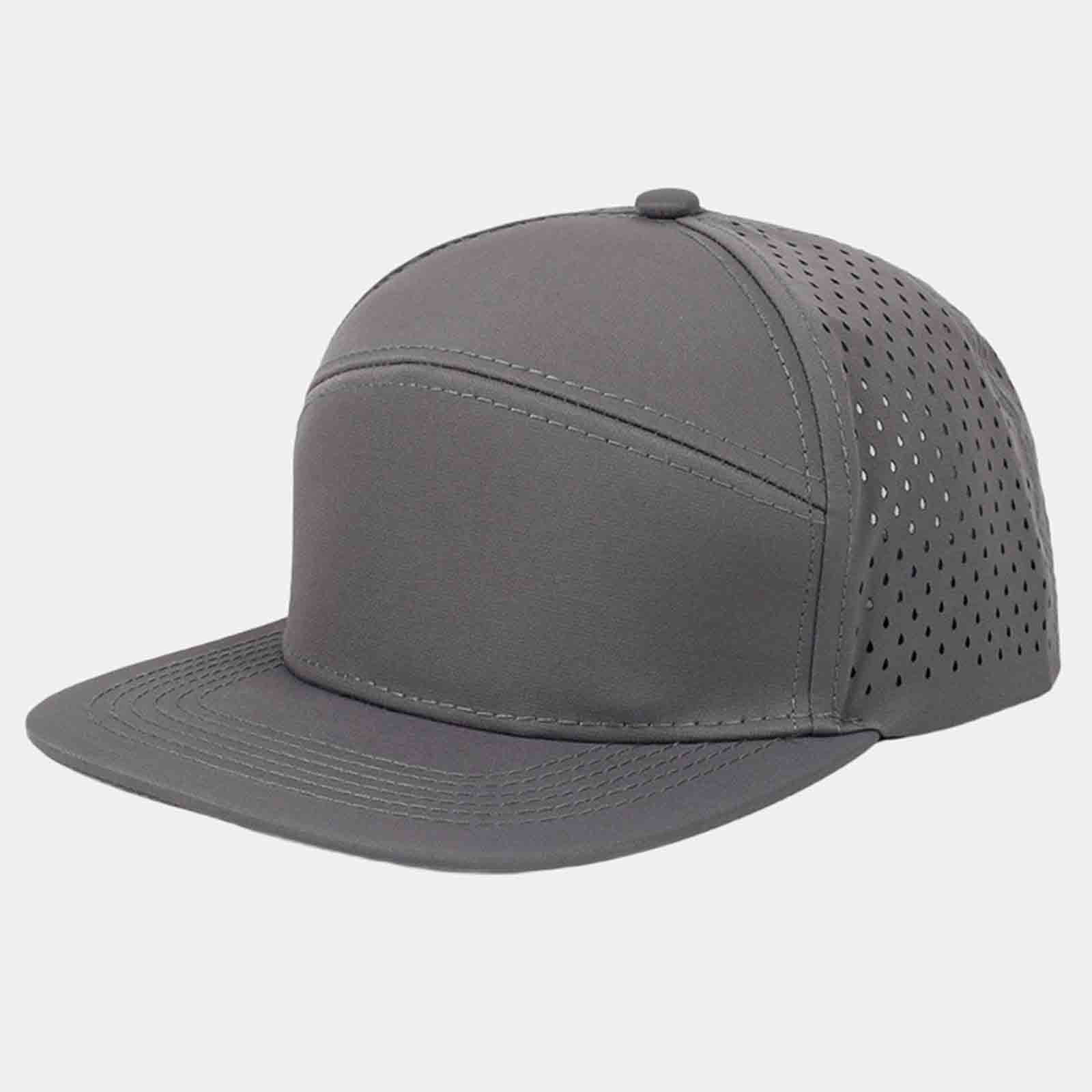 Baseball Cap Dark Gray Hat Sun And Rain Golf Ball Cap For Men Women 5 Panel Hat 256 - Sheep Ranch – BandonDunesGolfShop.com main image 4