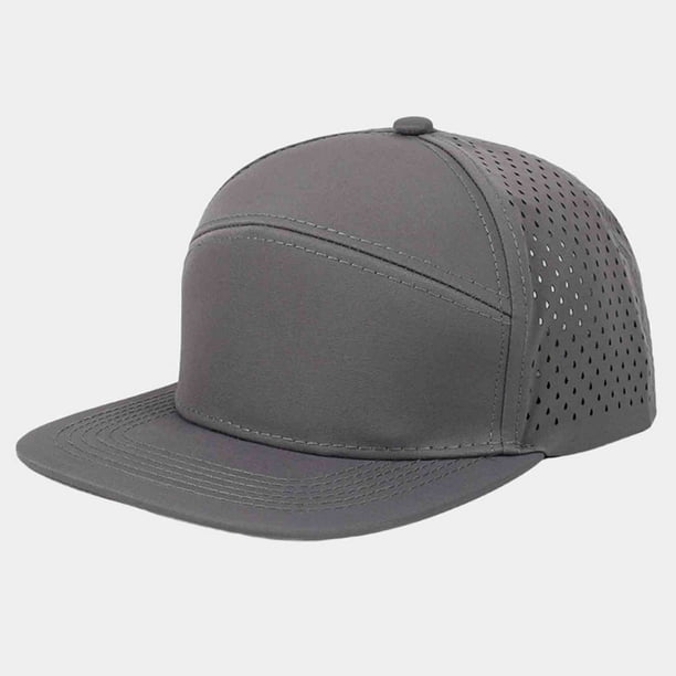 Sombreros unisex para hombre y mujer, ajustables, a juego, con protección solar, para senderismo, pesca, acampada, gorra de béisbol, de poliéster.