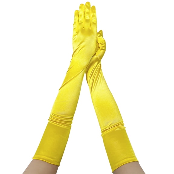 Elegant Gloves Full Finger Gloves for Proms Concert Evening Banquet Accessory Long Gloves