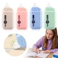 thumbnail image 4 of Scrapbook Tape, Erasable Double Sided Tape Roller, Adhesive Glue Dispenser Runner for Crafts and Arts Projects Classroom Office Journaling Scrapbooking Supplies, Random Color, 1 Pc, 4 of 4