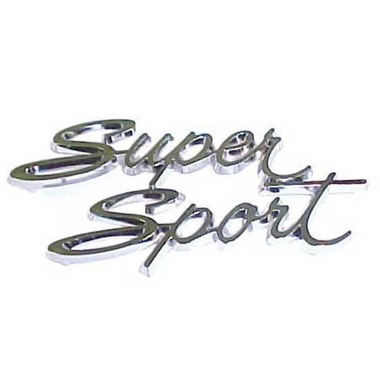 Glove Box Emblem, 1966 Nova SS