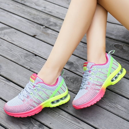 

Women s Air Cushion Running Shoes Non-slip Breathable Casual Tennis Sneakers Gym