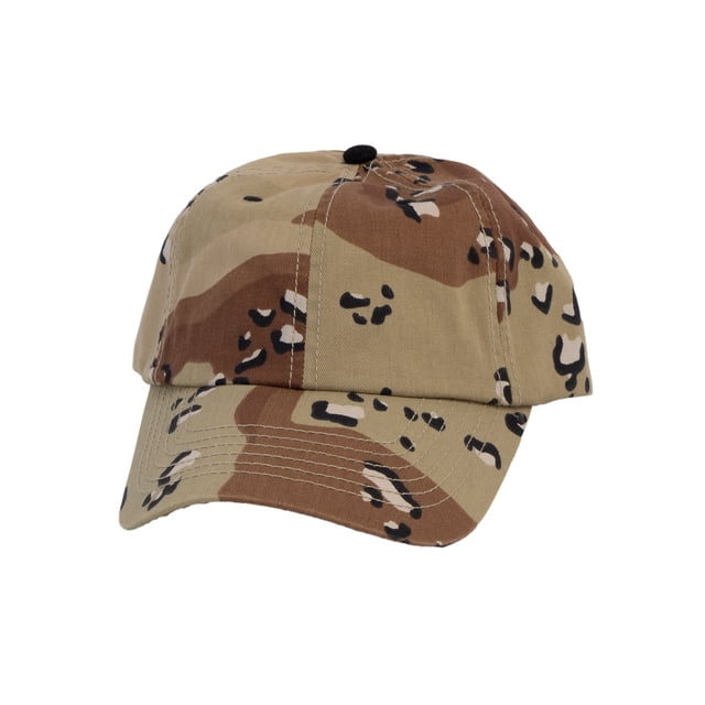 Top Headwear Enzyme Washed Camouflage Cap Tactical Hat, Desert Camo