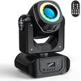 thumbnail image 1 of U'King ZQ02024 Black Moving Head Stage Light LED 10W DMX Sound Activated, 1 of 6