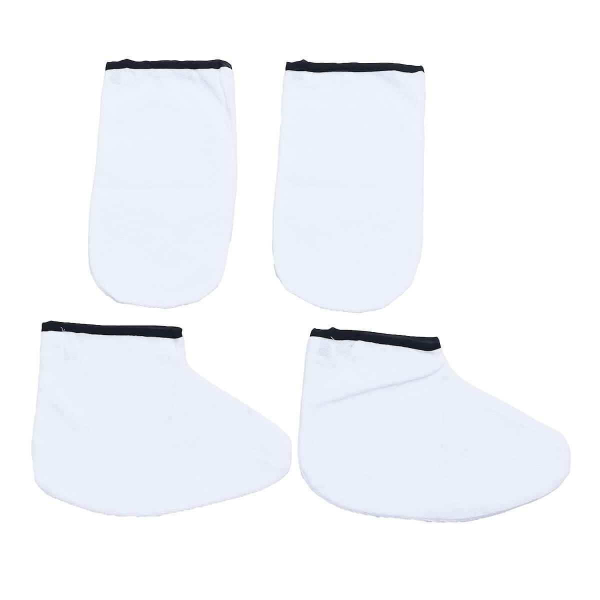 2 Pairs Paraffin Wax Gloves Wax Bath Treatment Terry Cotton Gloves Hand