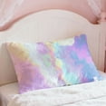 thumbnail image 4 of 29.13x18.9in Winter Short Pillowcase, Soft Polyester Christmas Pillow Cover, Multicolor Decorative Cushion Cover for Student Dormitory Home Bedroom Sofa, Wrinkle-Resistant Holiday Bedding, 4 of 6