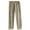 Khaki, variant on Flannel Pants for Women Trendy Warm Winter Straight Wide Leg Plush Elastic Waist Pajama Trousers Solid Color Textured Casual Loose Loungewear Pants