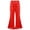 Red, variant on Kids Girls Wide Leg Flare Pants Sparkly Sequins Elastic Waist Dance Sweatpants Spring Summer Bell Bottom Pants